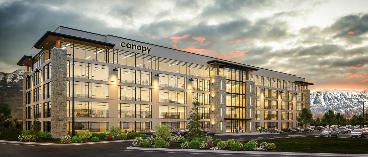 Canopy commercial office in Lehi, Utah