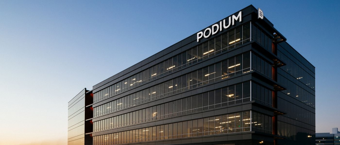 Podium commercial office in Lehi, Utah