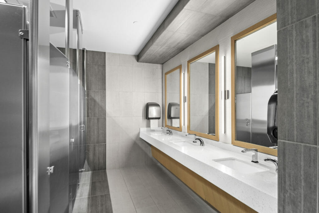 In-office bathroom | Utah Commercial Real Estate