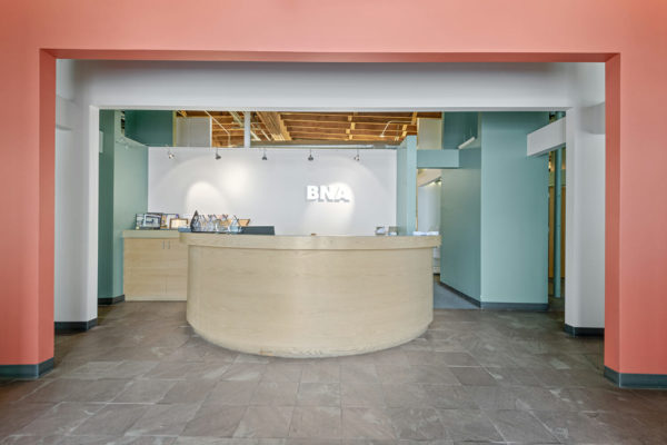 front reception desk